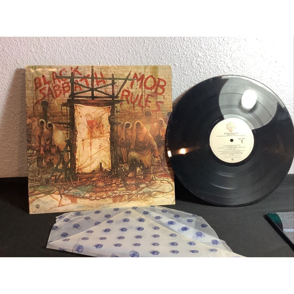 Black Sabbath – Mob Rules LP 12" Vinyl Record – BSK 3605 Untested